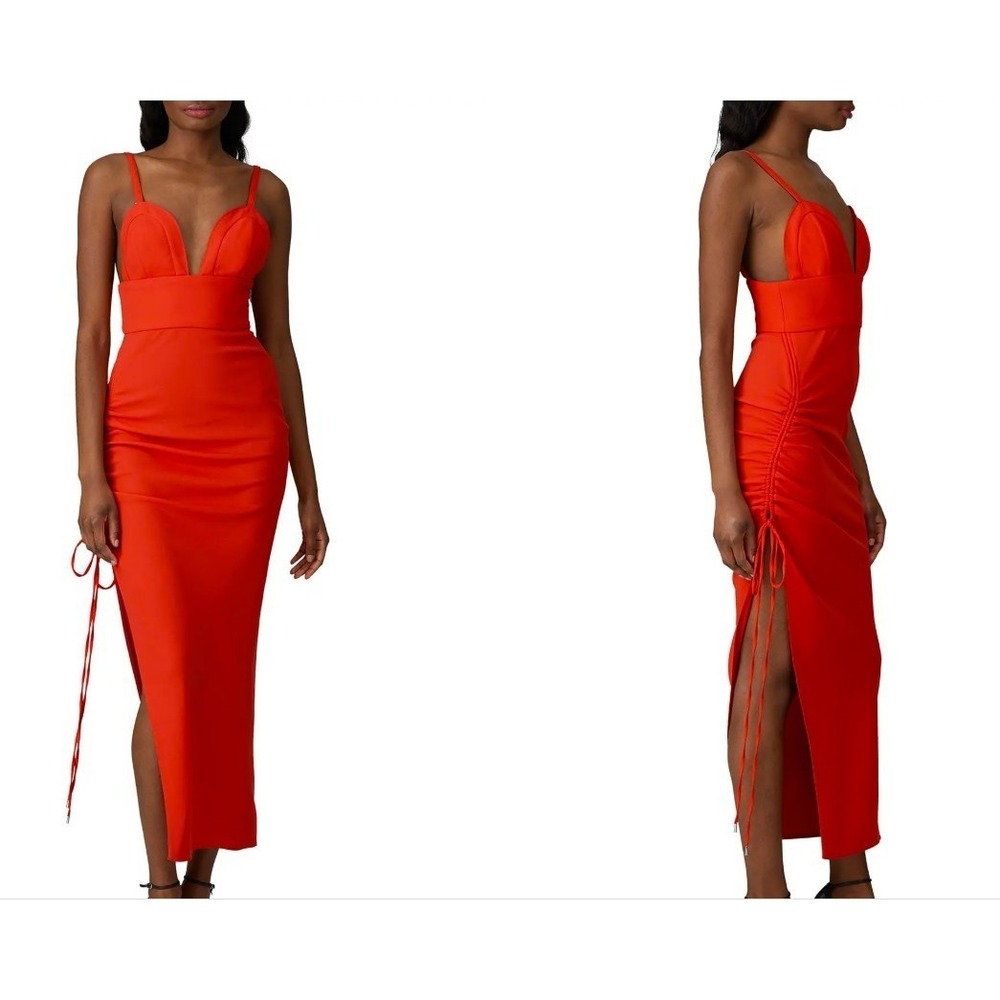 Prabal‎ Gurung Drawstring Ruched Dress